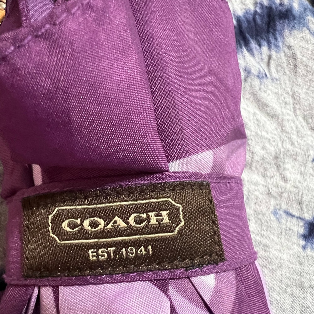 Coach umbrella